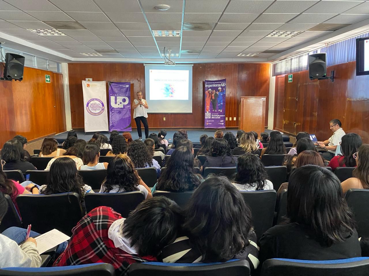 Imparte SSyPC ponencia “Manejo de emociones” en la Universidad Politécnica de Chiapas