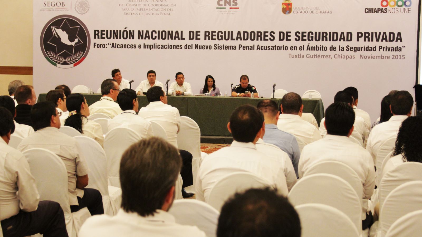 Chiapas, sede de foros para homologar funciones de los prestadores de servicios de seguridad privada