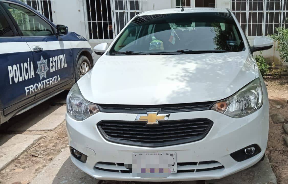 SSyPC recupera en Arriaga vehículo con reporte de robo en el Estado de México