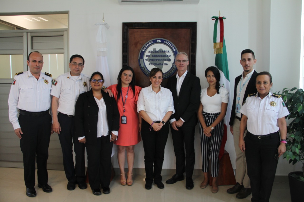 SSyPC y UNODC estrechan lazos de colaboración