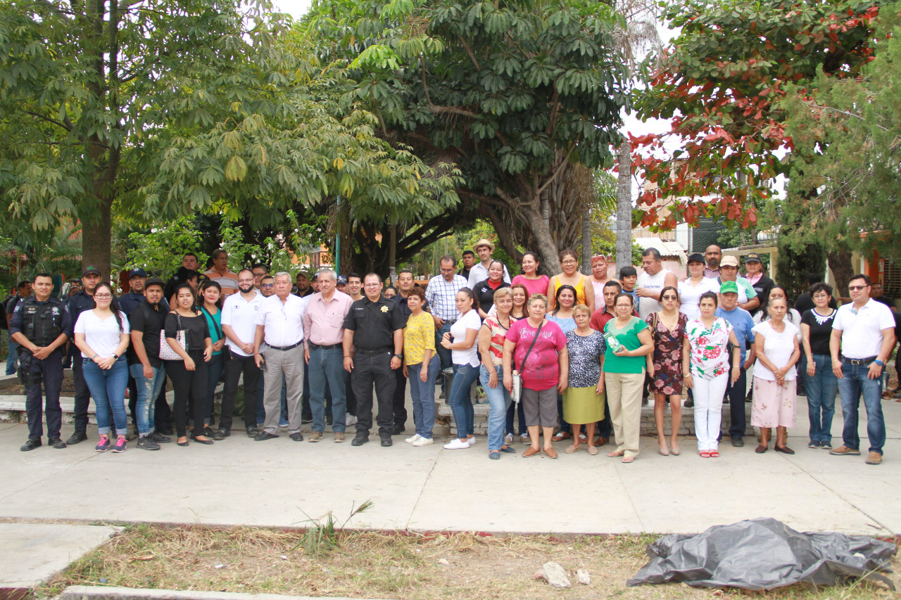 SSyPC lleva programa de rescate de espacios públicos "Parque Seguro”