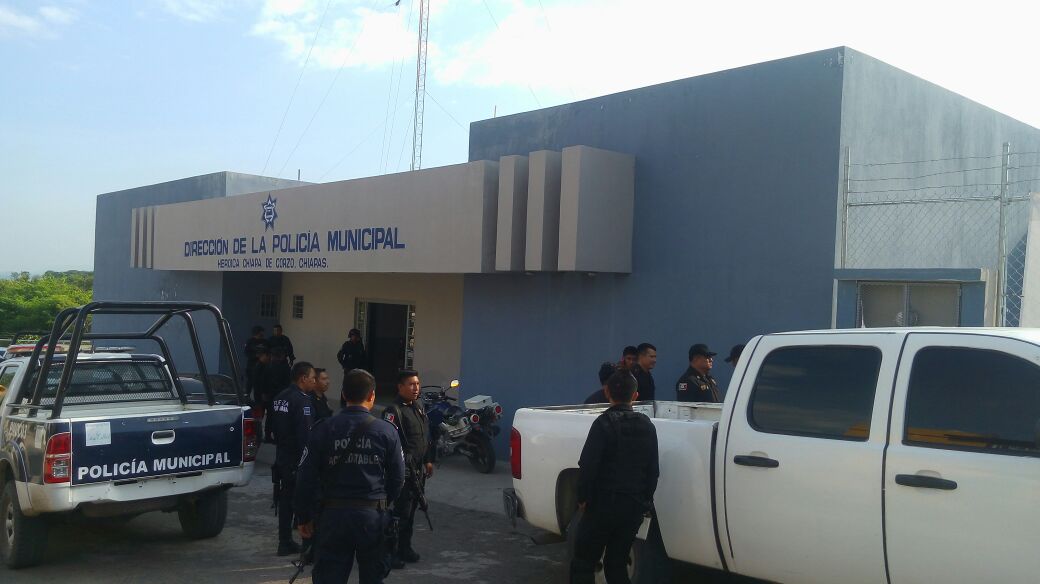 Asume SSyPC control de la seguridad en el municipio de Chiapa de Corzo