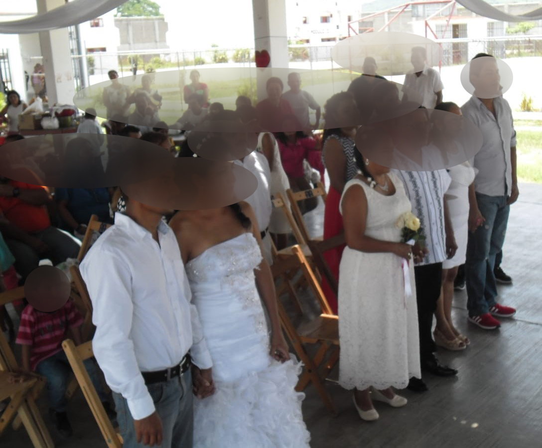 SSyPC celebra bodas civiles en el CERSS de Cintalapa
