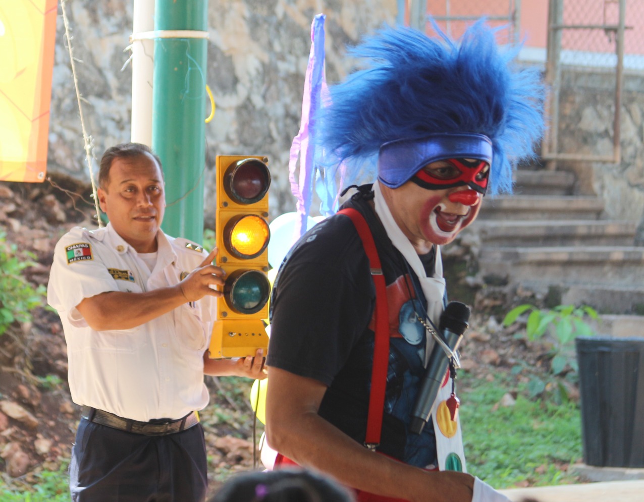 Fomenta SSyPC prevención del delito con obra de teatro infantil