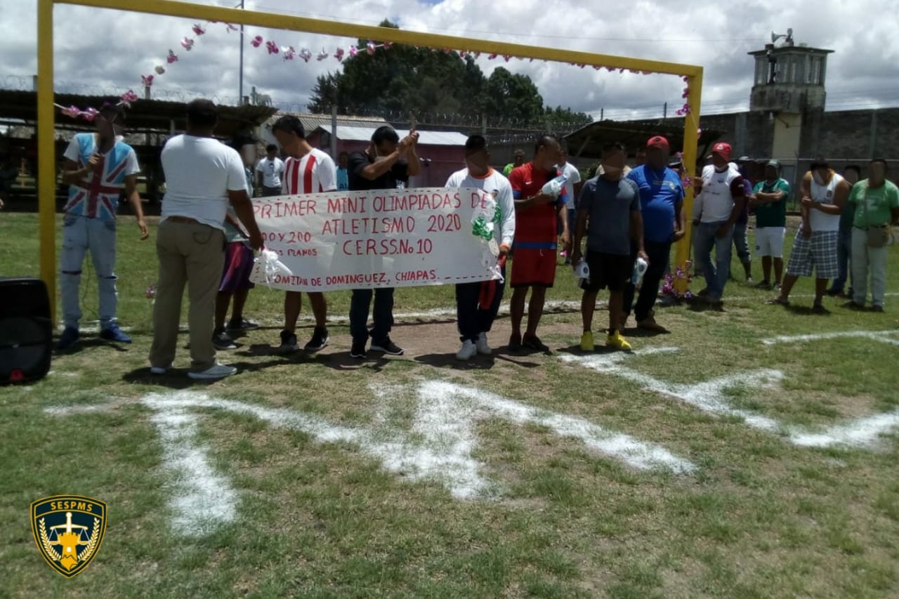 SSyPC llevó acabo mini olimpiadas de atletismo en los Cerss de Chiapas