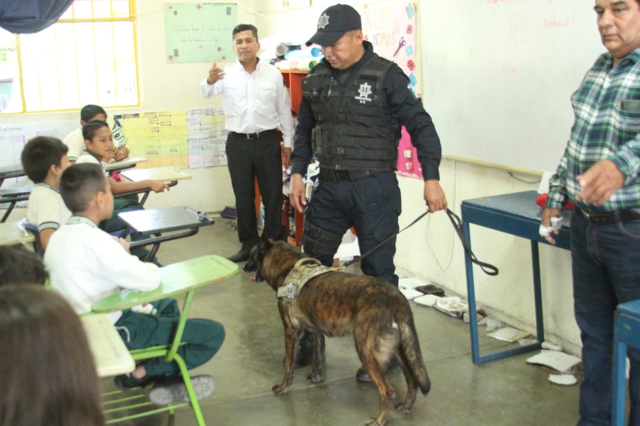 SSyPC realizó “Operativo Mochila” en primaria de Tuxtla Gutiérrez