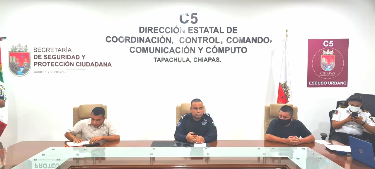 SSyPC presenta estrategias de operatividad en Escudo Urbano C5 de Tapachula