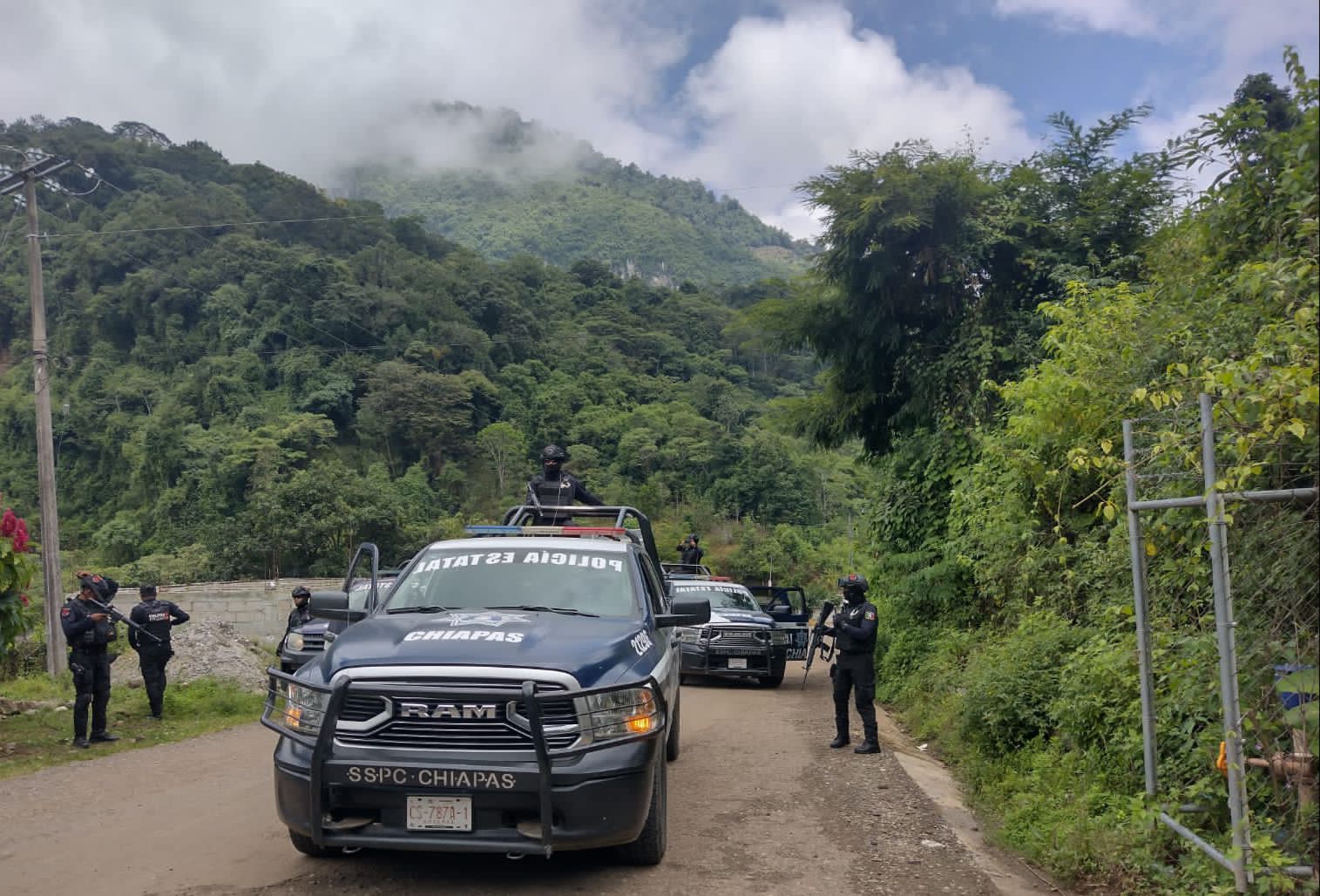Implementa Grupo Interinstitucional operativo BOM en la región de Frontera Comalapa