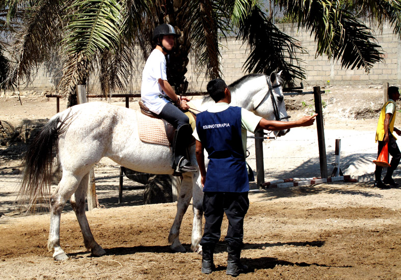 SSyPC beneficia a niños y adultos con terapias mediante equinos
