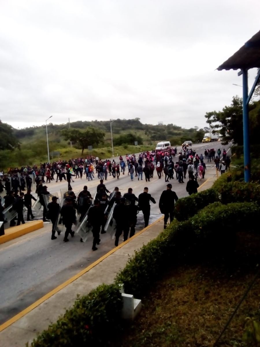 SSyPC evita toma de caseta de cobro en carretera de cuota Chiapa de Corzo - San Cristóbal