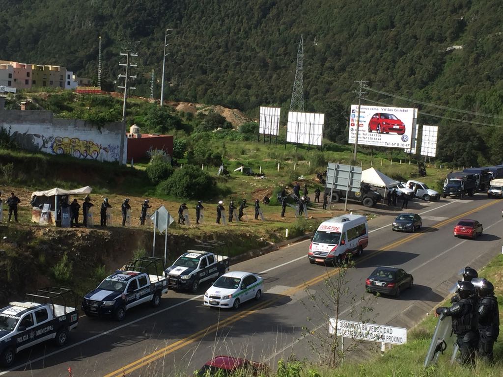 SSyPC garantiza vialidad en autopista  Tuxtla Gutiérrez-San Cristóbal de Las Casas