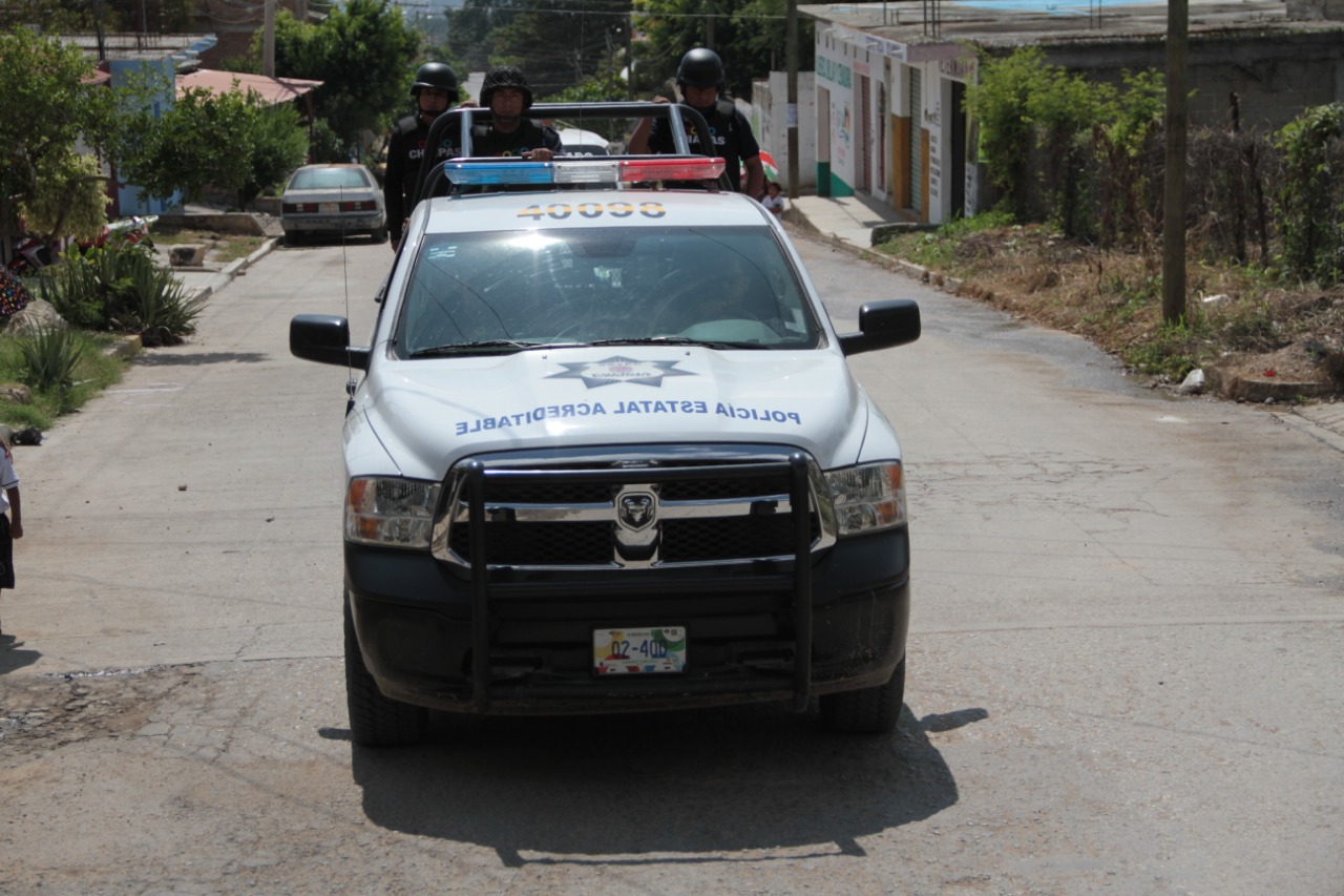 De manera simultánea SSyPC frustra robos en Cintalapa