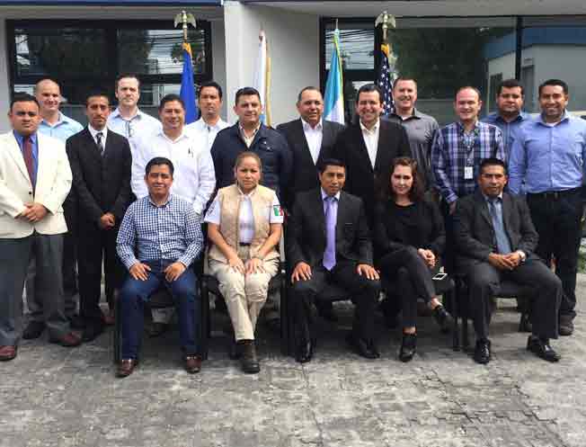 SSyPC participa en seminario Centro Antipandillas Transnacionales en Guatemala