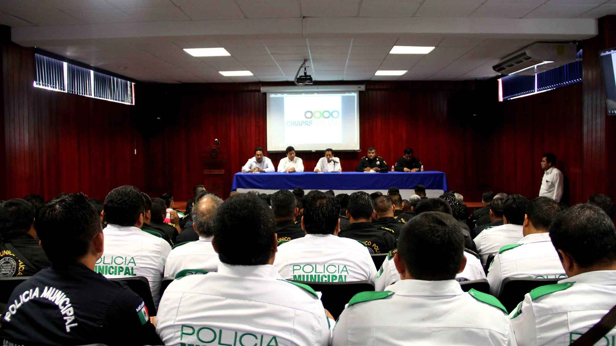 Capacitación de las policías, es una prioridad para el Gobierno de Chiapas