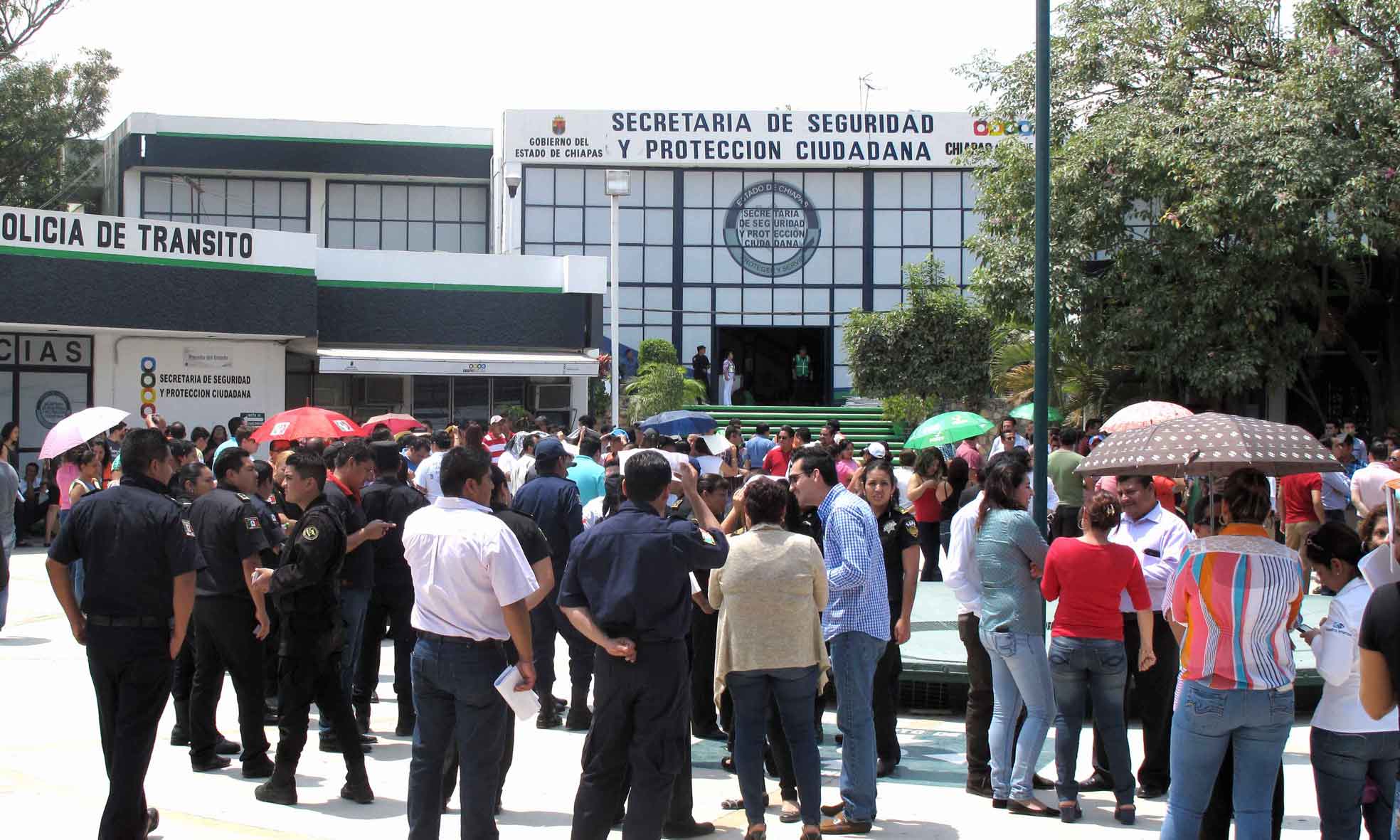 SSyPC fortalece cultura de prevención, en tercer simulacro de sismo en Chiapas