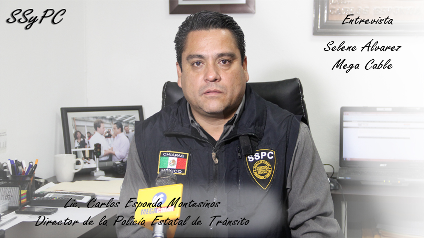 Entrevista con el Director de la policía de Tránsito sobre La licencia de conducir con logotipo de donador de órganos