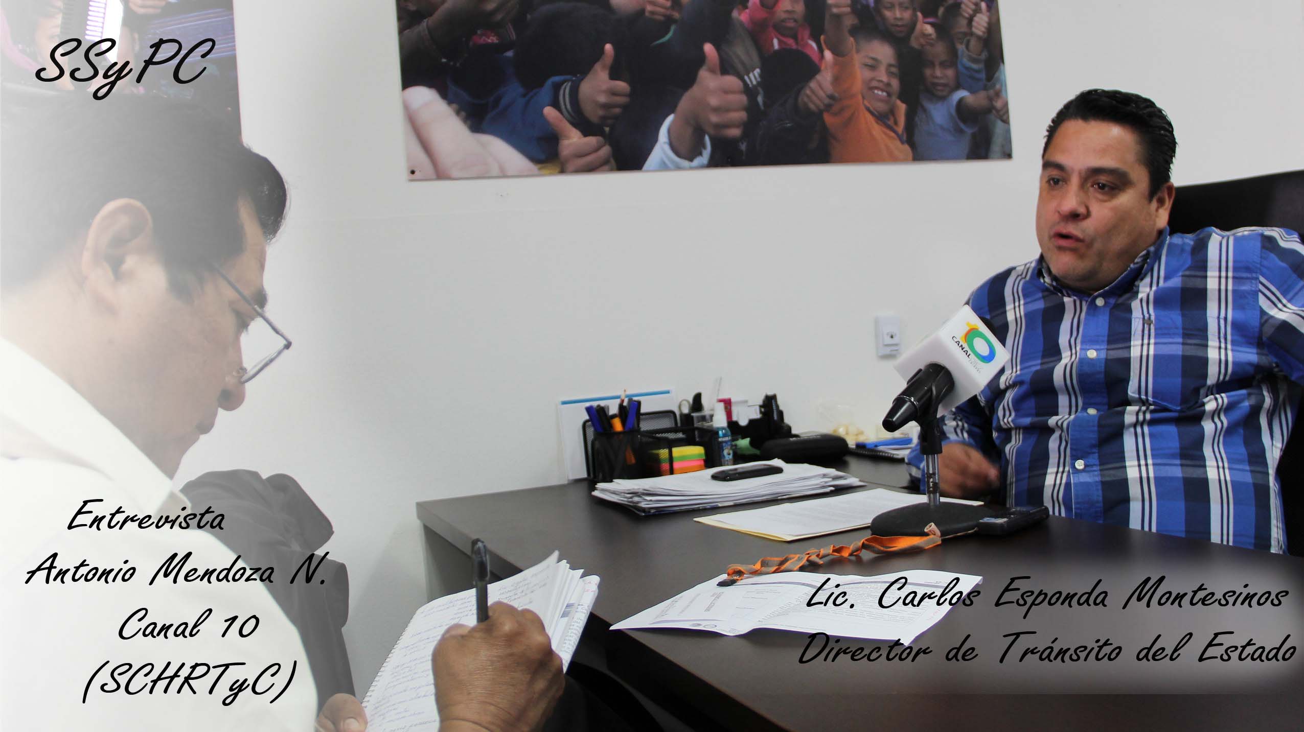 Entrevista con Director de Tránsito del Estado sobre la seguridad en “Feria Chiapa  de Corzo 2014”